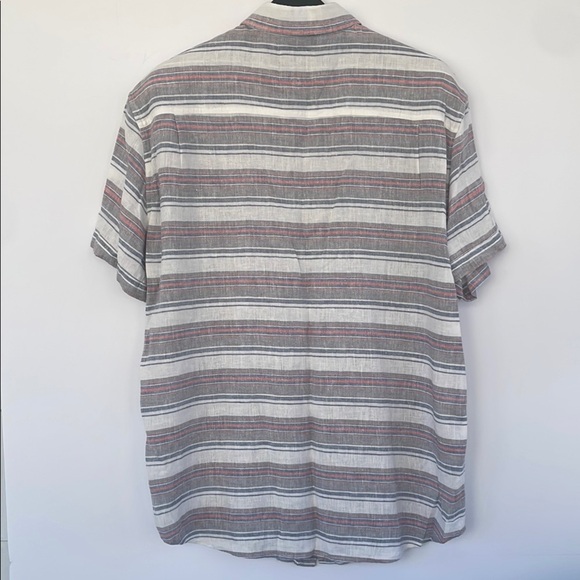 Rails Carson Casual Button Down Linen Shirt Large - Picture 7 of 17